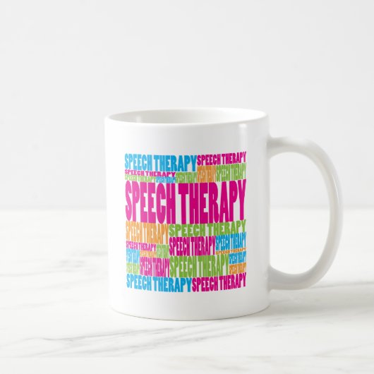 Colorful Speech Therapy Koffiemok (Rechts)