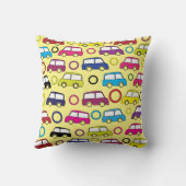 Colorful Speelgoed Cars Pattern for Kids Boy Kussen (Achterkant)