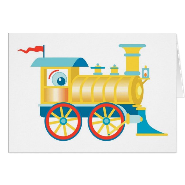 Colorful Speelgoed Train (Voorkant Horizontaal)