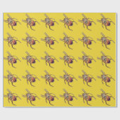 Colorful Spider arachnid art Cadeaupapier (Vlak)