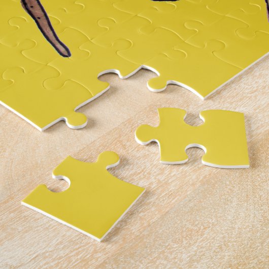 Colorful Spider arachnid art Legpuzzel (Zijkant)