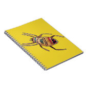 Colorful Spider arachnid art Notitieboek (Rechterzijde)