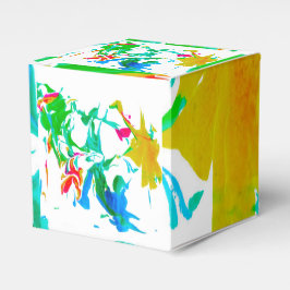 Colorful spider webs bedankdoosjes