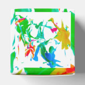 Colorful spider webs bedankdoosjes (Bovenkant)