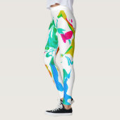 Colorful spider webs leggings (Links)