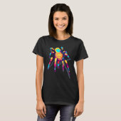 Colorful Spiders Animal Arachnid Tarantula Spider T-shirt (Voorkant volledig)