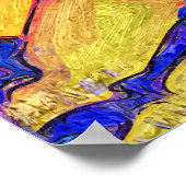 Colorful Spine Art Poster (Hoek)