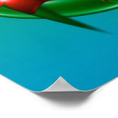 Colorful Spinning Flowers Poster (Hoek)