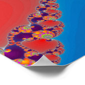 Colorful Spiral Fractal Poster (Hoek)