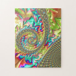 Colorful Spiral Legpuzzel