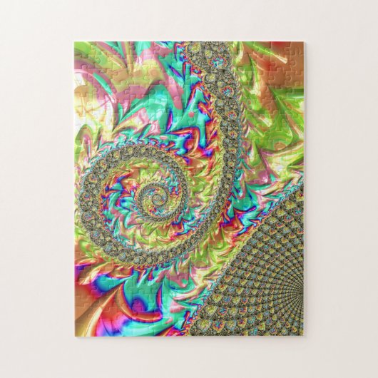 Colorful Spiral Legpuzzel (Verticaal)
