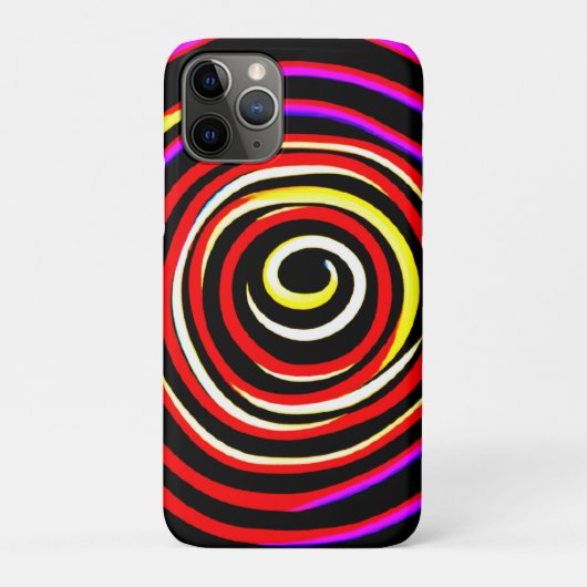 Colorful Spiral Pattern Case-Mate iPhone Case (Achterkant)