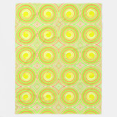 Colorful Spiral Pattern Fleece Deken (Voorkant)