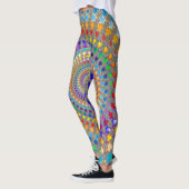 Colorful Spiral Pattern Leggings (Links)