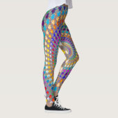 Colorful Spiral Pattern Leggings (Rechts)