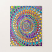 Colorful Spiral Pattern Legpuzzel (Verticaal)