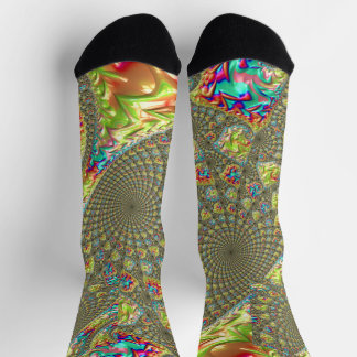Colorful Spiral Socks Sokken