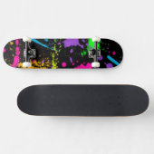 Colorful Splash Skateboard (Horizontaal)