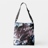 Colorful Splatter Roos Crossbody Tas (Achterkant)