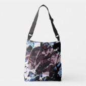 Colorful Splatter Roos Crossbody Tas (Voorkant)
