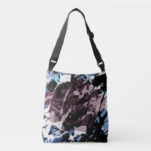 Colorful Splatter Roos Crossbody Tas