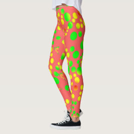Colorful Spoted Leggings