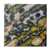 Colorful Spoted Ocean Jasper Tegeltje (Voorkant)