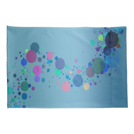 Colorful Spots Kussensloop (Achterkant-Rechts)