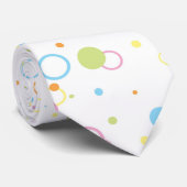 Colorful Spots Stropdas (Opgerold)