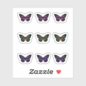 Colorful Spotted Butterfly Pack Sticker (Vel)