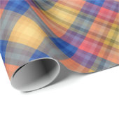 Colorful Spring And Summer Fashion Show Stripes Cadeaupapier (Rol Hoek)