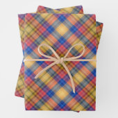 Colorful Spring And Summer Fashion Show Stripes Inpakpapier Vel (In situ)