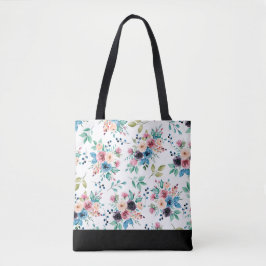 Colorful spring blob Pattern Tote Bag