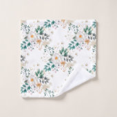 Colorful Spring Flowers Bad Handdoek (Wasdoekje)