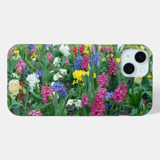 Colorful Spring Flowers Case-Mate iPhone Case (Achterkant (horizontaal))