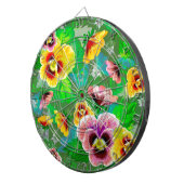 Colorful Spring Flowers Design Dartbord (Voorkant Rechts)