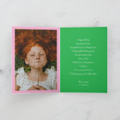 Colorful Spring Flowers Garden Whimsical Floral Kaart (Binnen)