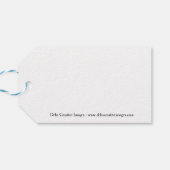 Colorful Spring Flowers in full bloom Cadeaulabel (Achterkant Horizontaal)