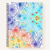 Colorful Spring Flowers Notitieboek (Voorkant)