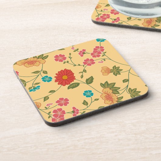 Colorful Spring Flowers Onderzetter (Linkerzijde)