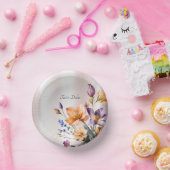 Colorful Spring Flowers Papieren Kommen (Feest)