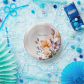 Colorful Spring Flowers Papieren Kommen (Feest)