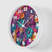 Colorful Spring Flowers Patroon (Hoek)