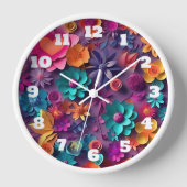 Colorful Spring Flowers Patroon (Voorkant)