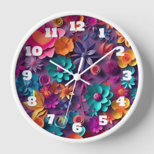 Colorful Spring Flowers Patroon