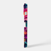 Colorful Spring Flowers Patroon iPhone 15 Case (Linkerkant)