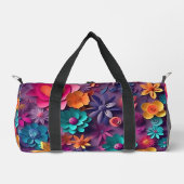 Colorful Spring Flowers Patroon Plunjezak (Voorkant)