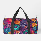 Colorful Spring Flowers Patroon Plunjezak (Achterkant)