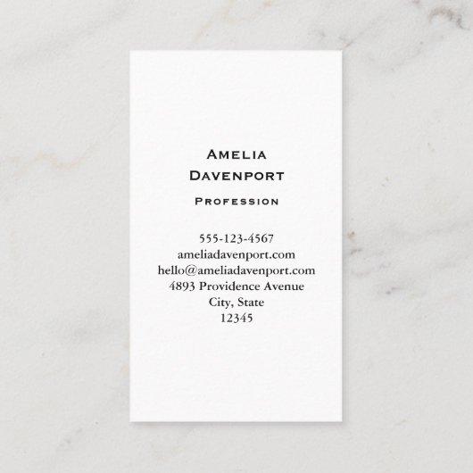 Colorful Spring Flowers Patroon Visitekaartje (Achterkant)