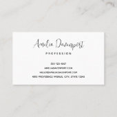 Colorful Spring Flowers Patroon Visitekaartje (Achterkant)